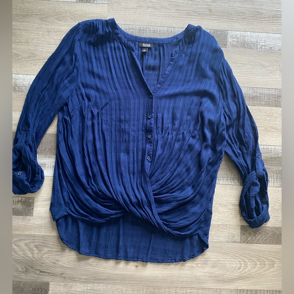 Navy blue top